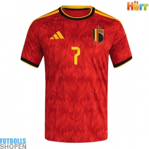 Billiga Belgien Kevin De Bruyne #7 Hemmatröja VM 2026 Kortärmad